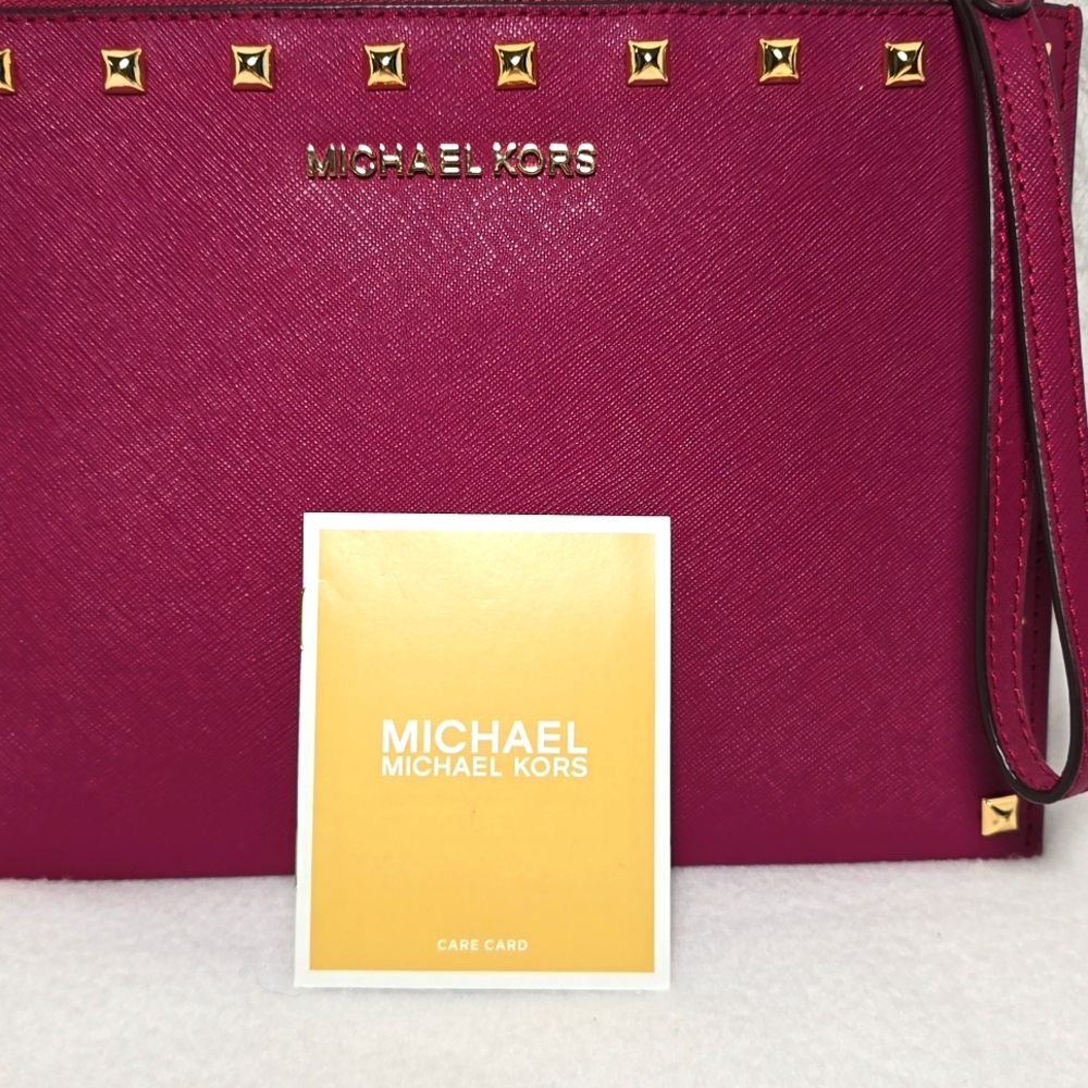 Michael Kors Jet Set Travel Wristlet NWOT - Picture 3 of 7